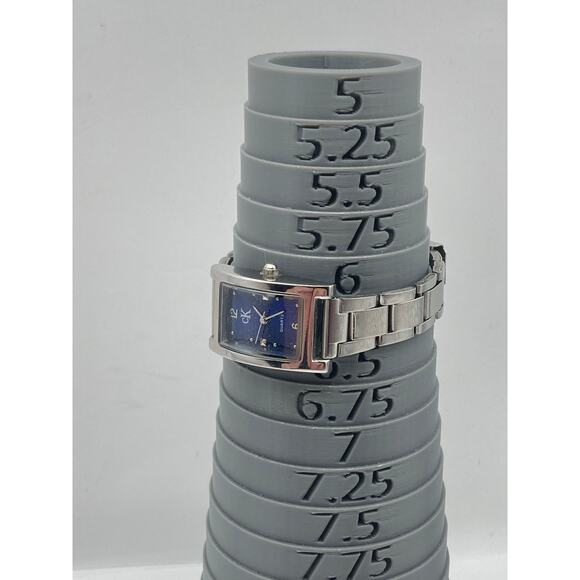 Vintage Calvin Klein CK Women\'s Tank Watch 17mm - Fresh Battery - Wrist 6.25\